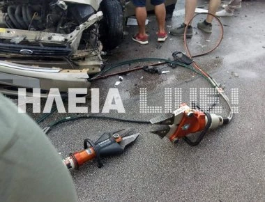 Καραμπόλα με τρεις τραυματίες στην Εθνική Οδό Πατρών – Πύργου: Εικόνες σοκ